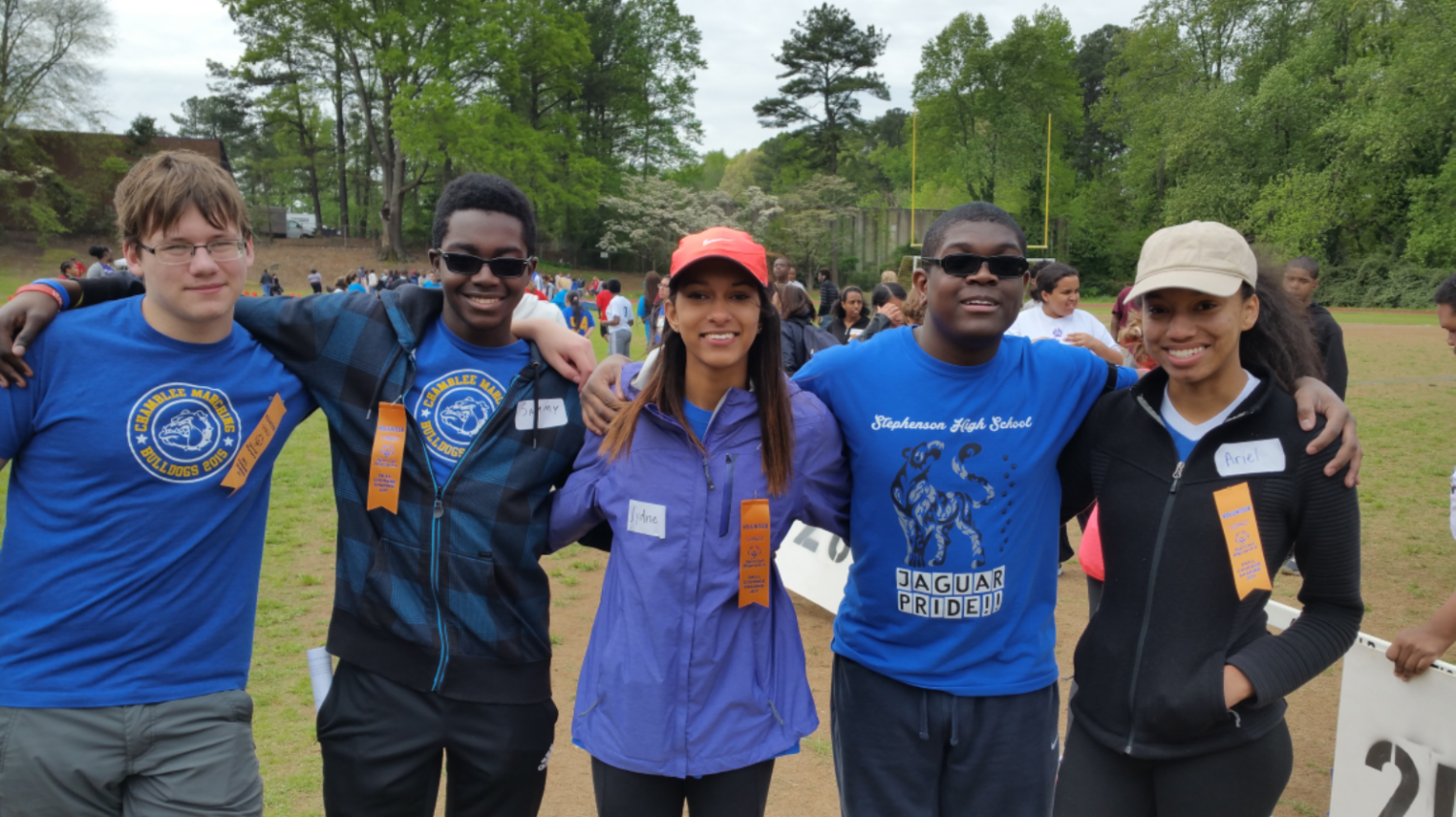 May Volunteers of the Month Chamblee High School National Honor